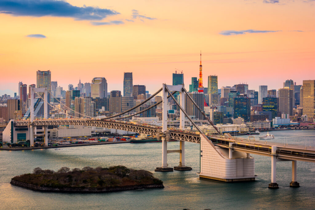 gifford roth tokyo japan skyline panorama with rainbow bridge scaled.jpg